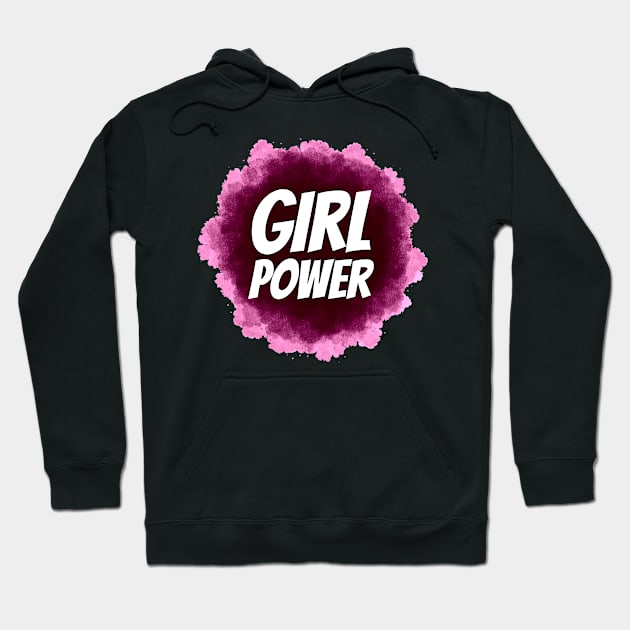 Girl Power Hoodie by MarynArts